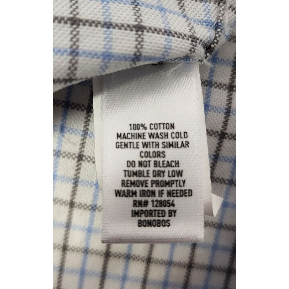 BONOBOS LONG SLEEVE‎ BUTTON DOWN SLIM FIT SIZE M - Picture 5 of 11